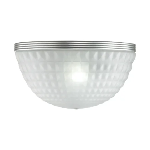 Бра Malaga 4937/1W Odeon Light белый на 1 лампа, основание матовое серебро в стиле классический  фото 2