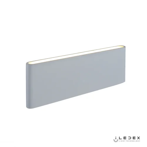 Бра LED SunSpot B6002/M WH iLedex белый на 1 лампу, основание белое в стиле хай-тек современный 