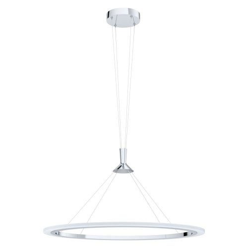 Светильник подвесной LED Hornitos-C 98427 Eglo белый хром 1 лампа, основание хром в стиле хай-тек 