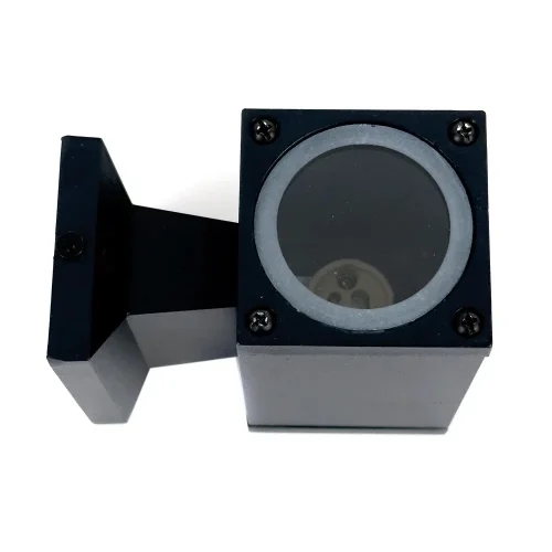 Настенный светильник уличный Torreens LH062006 LightHall уличный IP65 чёрный на 1 лампу, плафон чёрный в стиле современный GU10 фото 4