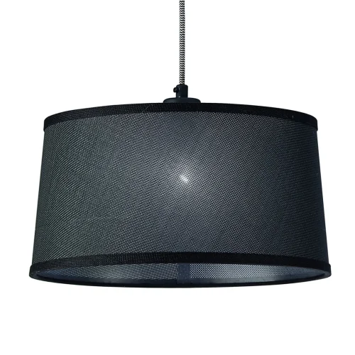 Люстра подвесная  NORDICA E27 4931 Mantra чёрная на 2 лампы, основание чёрное в стиле современный минимализм  фото 3