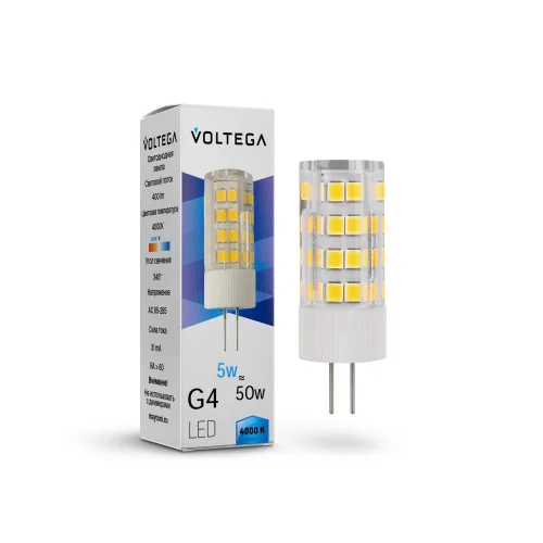 Лампа LED Simple 7184 Voltega VG9-K3G4cold5W  G4 5вт