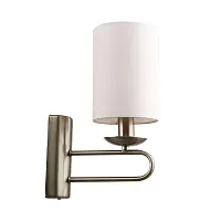 Бра Eclipse 10166/1A Brass Escada бежевый 1 лампа, основание бронзовое в стиле современный 