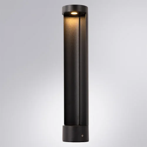 Парковый светильник LED New York A1645PA-1BK Arte Lamp уличный IP54 чёрный 1 лампа, плафон чёрный в стиле хай-тек современный LED фото 3