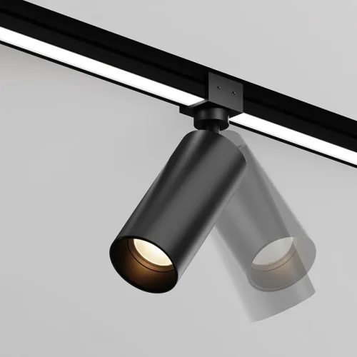 Трековый светильник уличный LED Magnetic track system Elasity IP O-TR01-1-S-16WB3K Maytoni чёрный для шинопроводов серии Magnetic track system Elasity IP чёрный фото 2