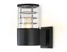 Настенный светильник ST2522 Ambrella light уличный IP54 чёрный 1 лампа, плафон прозрачный в стиле хай-тек современный E27