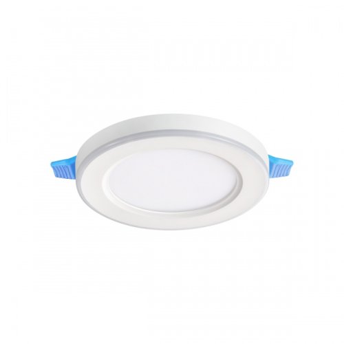 Светильник точечный LED Span 359012 Novotech белый 1 лампа, основание белое в стиле хай-тек 