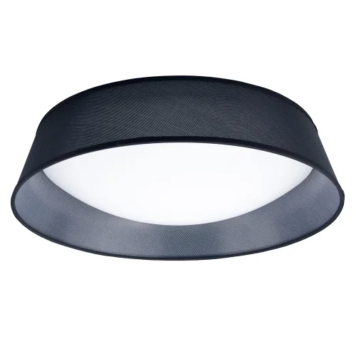 Люстра потолочная NORDICA 4966E Mantra чёрная белая на 5 ламп, основание чёрное в стиле модерн  фото 2