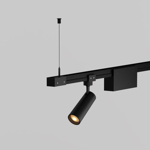 Гибкий подвес для уличной трековой системы Exility IP O-TR001-PB-H2M Maytoni чёрный в стиле современный хай-тек для светильников серии Exility IP exility ip уличная фото 8