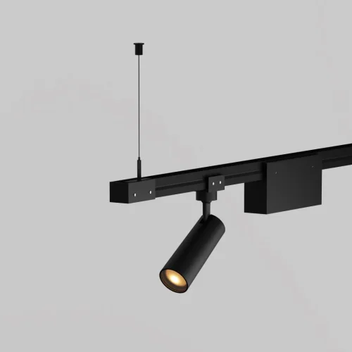 Гибкий подвес для уличной трековой системы Exility IP O-TR001-PB-H2M Maytoni чёрный в стиле современный хай-тек для светильников серии Exility IP exility ip уличная фото 8 Гибкий подвес для уличной трековой системы Exility IP O-TR001-PB-H2M Maytoni чёрный в стиле современный хай-тек для светильников серии Exility IP exility ip уличная фото 8