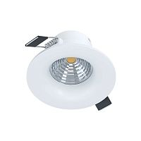 Светильник точечный LED Saliceto 98243 Eglo белый 1 лампа, основание белое в стиле современный 