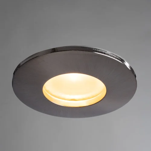 Светильник точечный AQUA A5440PL-1SS Arte Lamp матовый серебро 1 лампа, основание матовое серебро в стиле современный  фото 3