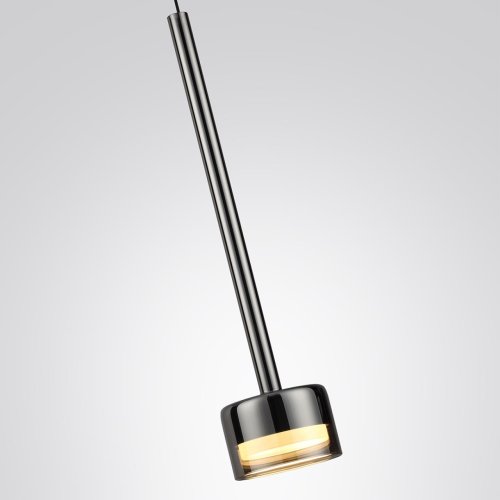 Светильник подвесной LED Laslo 7150/10L Odeon Light дымчатый на 1 лампу, основание чёрное в стиле классический современный фото 6 Светильник подвесной LED Laslo 7150/10L Odeon Light дымчатый на 1 лампу, основание чёрное в стиле классический современный фото 6