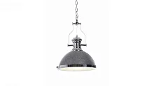 Светильник подвесной лофт Etorre LDP 710-300 GRANIT Lumina Deco серый серебряный 1 лампа, основание хром в стиле лофт 