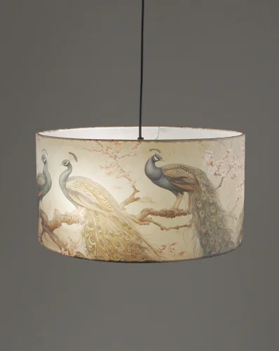 Светильник подвесной Strauss V11515-3P Moderli разноцветный на 3 лампы, основание чёрное в стиле классический современный флористика кантри птички фото 3 Светильник подвесной Strauss V11515-3P Moderli разноцветный на 3 лампы, основание чёрное в стиле классический современный флористика кантри птички фото 3