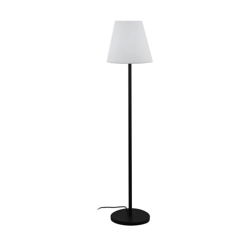 Ландшафтный светильник Alghera 900296 Eglo уличный IP44 чёрный 1 лампа, плафон белый в стиле современный E27