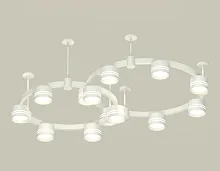 Светильник подвесной XR92211005 Ambrella light белый 13 ламп, основание белое в стиле хай-тек современный 