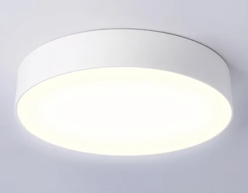 Светильник потолочный LED Air Alum FV5523 Ambrella light белый 1 лампа, основание белое в стиле современный хай-тек  фото 2