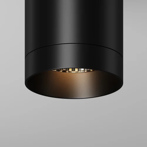Накладной светильник LED уличный Luxe O500CL-L10B3K Maytoni уличный IP65 чёрный на 1 лампу, плафон чёрный в стиле современный хай-тек LED фото 3