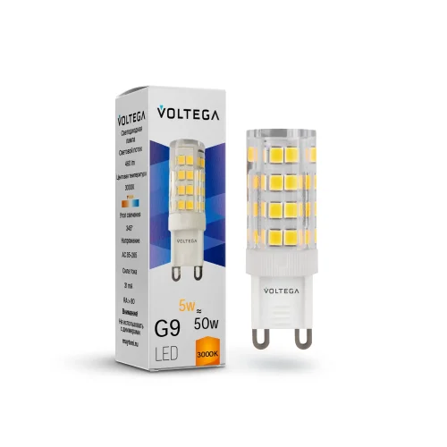 Лампа LED Simple 7185 Voltega VG9-K3G9warm5W  G9 5вт