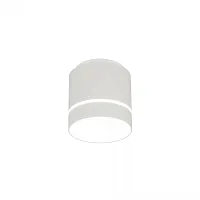 Светильник накладной LED Борн CL745020N Citilux белый 1 лампа, основание белое в стиле хай-тек современный круглый