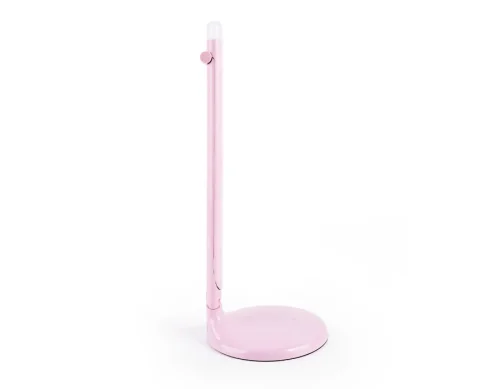 Настольная лампа LED DE551 Ambrella light розовая 1 лампа, основание розовое полимер в стиле хай-тек современный  фото 3