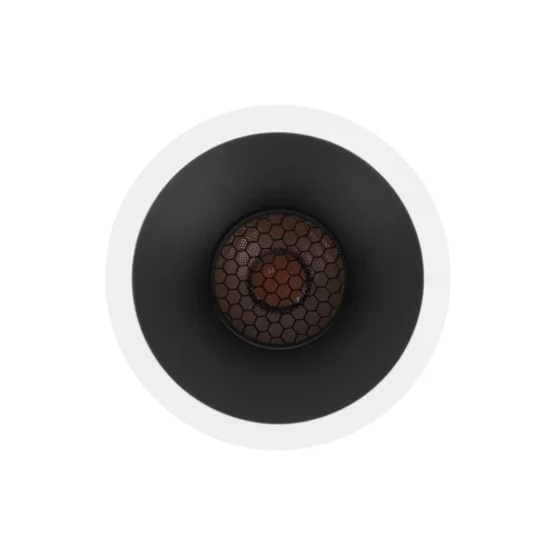 Светильник точечный LED Comb 10330/D White Black LOFT IT чёрный 1 лампа, основание белое в стиле современный хай-тек круглый фото 3