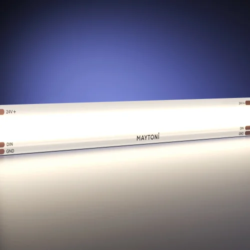 Светодиодная лента 24В COB 12Вт/м 4000K 5м IP 20 201255 Maytoni цвет LED нейтральный белый 4000K, световой поток 720Lm фото 3