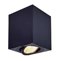 Светильник накладной Дюрен CL538213 Citilux чёрный 1 лампа, основание чёрное в стиле современный квадратный