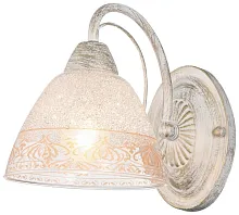 Бра 352-001-01 Velante прозрачный 1 лампа, основание бежевое в стиле классический 