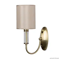 Бра Конрад 667024001 MW-Light коричневый 1 лампа, основание античное бронза в стиле классический 