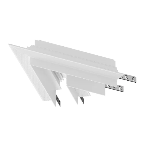 Угол-соединитель 45° встраиваемый Magnetic track system Gravity TRA010CLS-42W Maytoni белый в стиле хай-тек современный для светильников серии Magnetic track system Gravity встраиваемый gravity магнитная магнитный