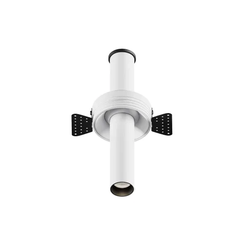 Светильник точечный LED Focus T C140TRS-L200-7W3K-W Maytoni белый 1 лампа, основание белое в стиле современный хай-тек для затирки трубочки фото 2