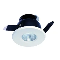 Светильник точечный LED CIES C0082 Mantra Tek белый 1 лампа, основание белое в стиле современный хай-тек минимализм 