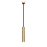 Светильник подвесной V4640-8/1S Vitaluce золотой 1 лампа, основание золотое в стиле хай-тек 