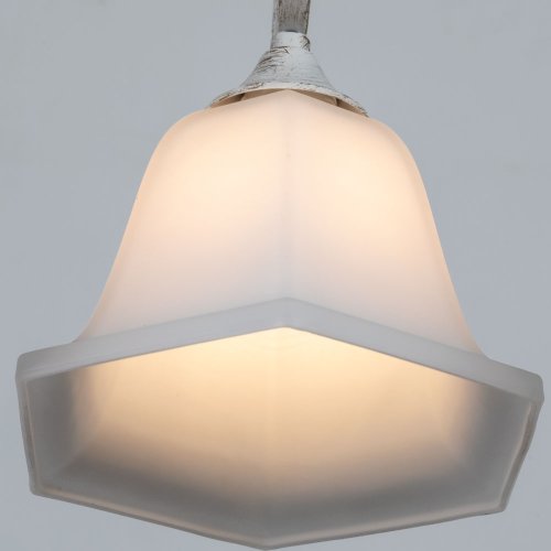 Люстра потолочная Dexter A2714PL-5WG Arte Lamp белая на 5 ламп, основание белое в стиле классика  фото 5