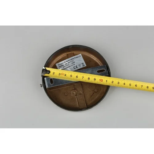 Бра Rivoli OML-64211-01 Omnilux бежевый на 1 лампу, основание античное бронза в стиле классический фото 6