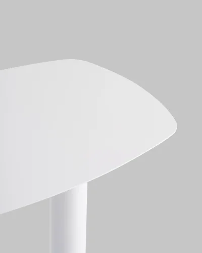 Журнальный столик Eanna L, металл, белый УТ000040329 Stool Group столешница белая из металл фото 6