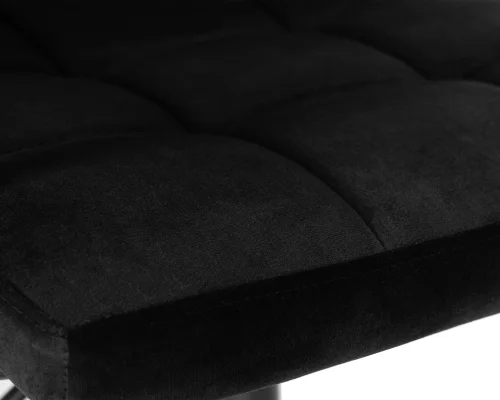 Офисное кресло набор 2 шт. SET-2 9400_BlackBase-LM TERRY BLACK, цвет сиденья черный велюр (MJ9-101), цвет основания черный Dobrin, /велюр, ножки/металл/чёрный, размеры - 810*950***580*580 фото 8