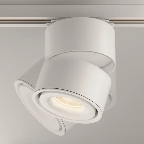 Светильник трековый LED Yin TR084-1-15W3K-W Maytoni белый для шинопроводов серии Yin белый фото 14