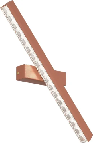 Бра LED Euclidics SL1018.623.01 ST-Luce прозрачный на 1 лампу, основание терракотовое в стиле хай-тек фото 3