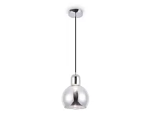 Светильник подвесной TR3516 Ambrella light серый на 1 лампу, основание хром в стиле современный Светильник подвесной TR3516 Ambrella light серый на 1 лампу, основание хром в стиле современный