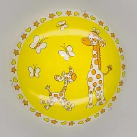 Светильник настенный LED Жирафы CL917001 Citilux жёлтый 1 лампа, основание хром в стиле модерн 