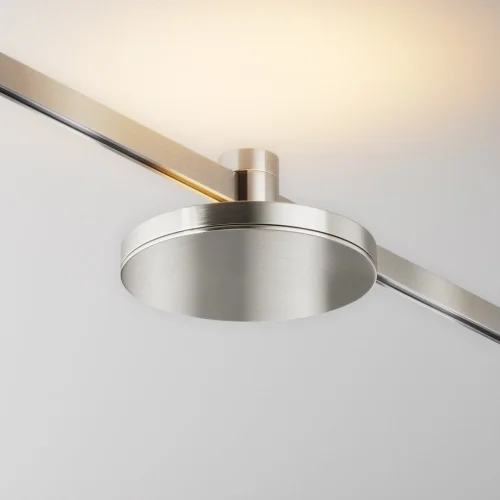 Трековый светильник LED Magnetic trаck system Flarity TR152-1-7W3K-PT Maytoni платина для шинопроводов серии Magnetic trаck system Flarity платина фото 8