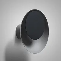 Бра TWIRL D32 Grey/Black 204162-26 ImperiumLoft серый 1 лампа, основание чёрное в стиле современный 