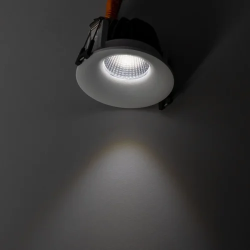 Светильник точечный LED Гамма CLD004NW0 Citilux белый 1 лампа, основание белое в стиле современный  фото 4