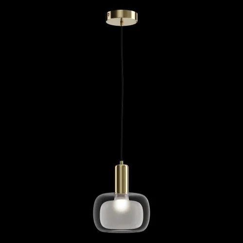 Светильник подвесной Vision MOD411PL-01G Maytoni прозрачный 1 лампа, основание золотое в стиле современный  фото 2