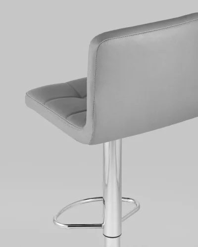 Стул барный Малави LITE, серый NP (набор 2 шт) УТ000038632 Stool Group, серый/экокожа, ножки/металл/, размеры - 860*1080**** фото 5