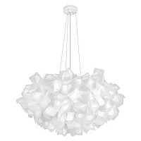 Люстра подвесная Слизия / Clizia 10595/780 White LOFT IT белая на 5 ламп, основание в стиле современный арт-деко Люстра подвесная Слизия / Clizia 10595/780 White LOFT IT белая на 5 ламп, основание в стиле современный арт-деко