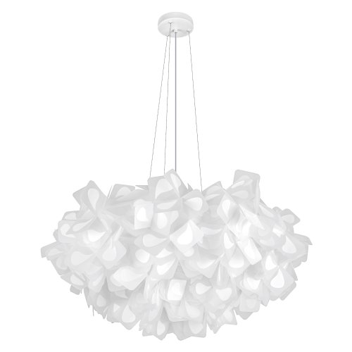 Люстра подвесная Слизия / Clizia 10595/780 White LOFT IT белая на 5 ламп, основание в стиле Люстра подвесная Слизия / Clizia 10595/780 White LOFT IT белая на 5 ламп, основание в стиле
